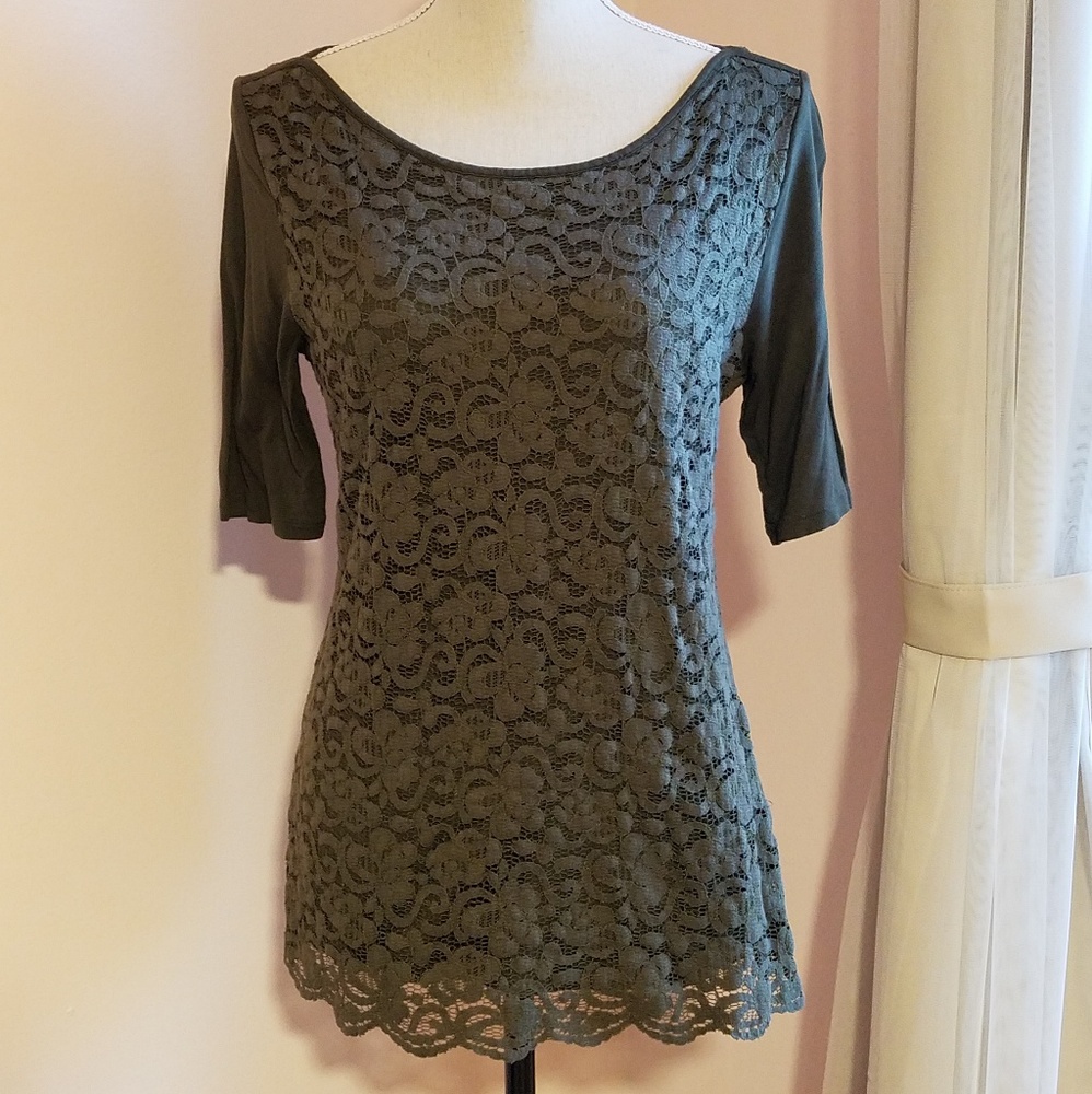 2 for $25 | NY&CO Lace Top